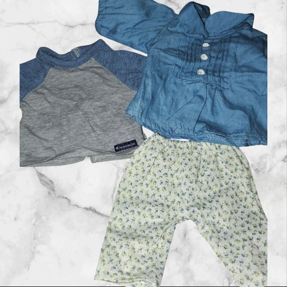 ʕ·ᴥ·ʔ American Girl & Other Brands 3pc Clothes - Picture 1 of 3